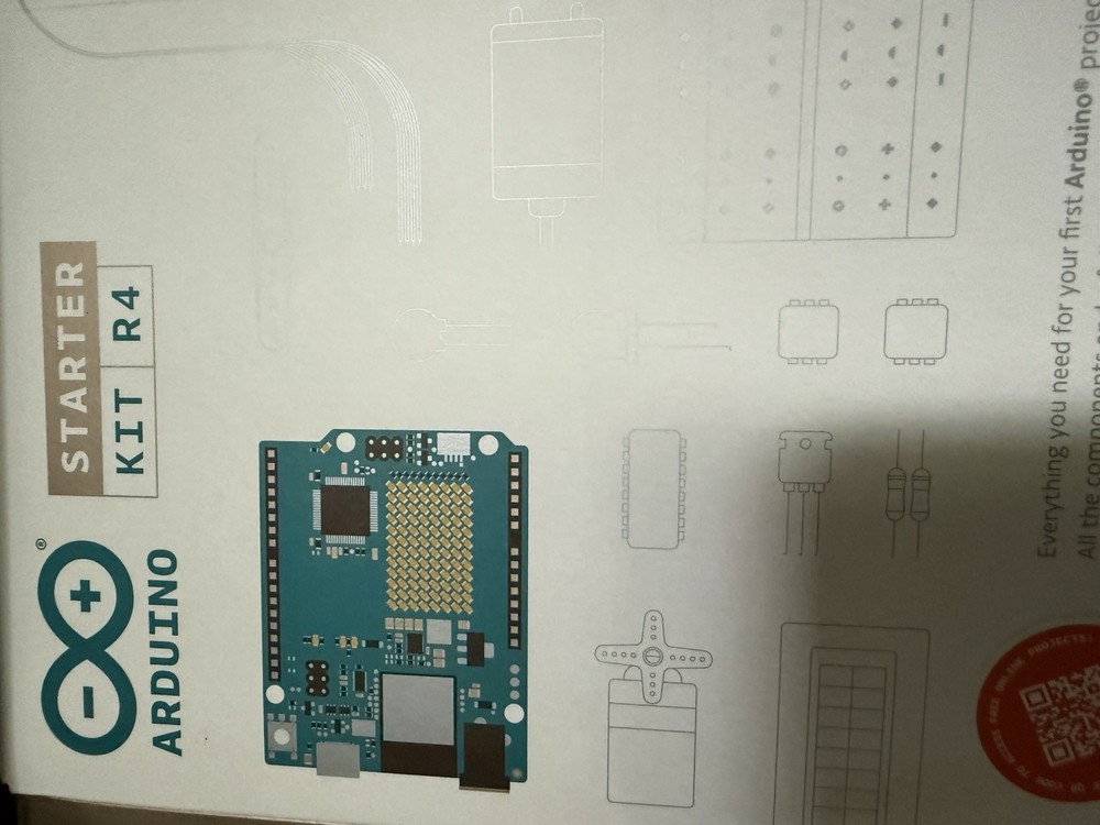 Arduino Starter Kit R4 Learn Electronics & Coding w/The UNO R4 WiFi Board *RipBx