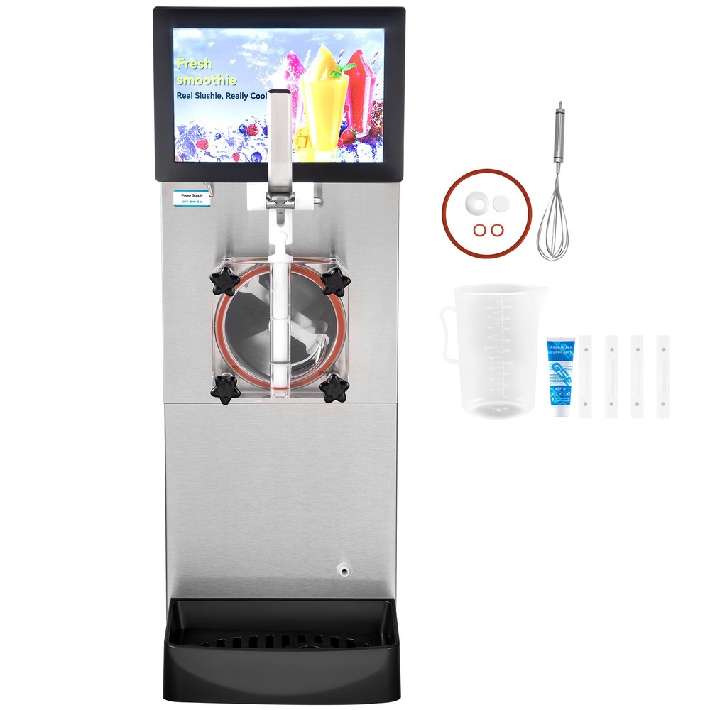 Uimoso 8L / 2.1 Gal Commercial Slushy Machine Margarita Smoothie Frozen Drink