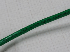 Windy City Wire 23/4P CAT6 550MHz UTP Network Cable CMR Riser Green /100ft