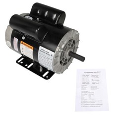 3 HP 3450RPM Electric Motor Compressor Duty 56 Frame 1Phase 115-230V 5/8″ Shaft