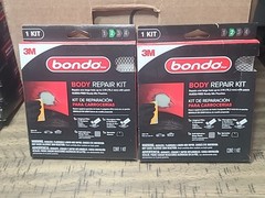 2 BOXES! Bondo Body Repair Kit BRKIT-2PK-ES, Ready Mix Pouches, 2 oz-1EA