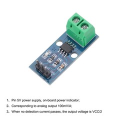 MECCANIXITY 5pcs ACS712 Current Sensor Module 5A Range Hall Effect Current Se…