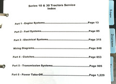 Ford 3230 3430 4130 4630 Tractor Service Manual Repair Shop Set 2 Volumes Print