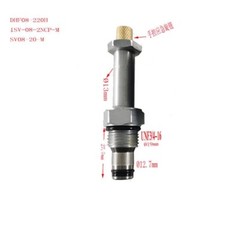 Hydraulic Threaded Cartridge Solenoid Valve 2 Way Normally Closed DHF08-220H