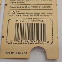 Paper Mate Jumbo Powerpoint Refill 491-04-5-514-CL Blue Medium Lot 2