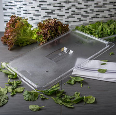 Carlisle Foodservice Products Storplus Handled Lid for Food Pan, Cover for Food