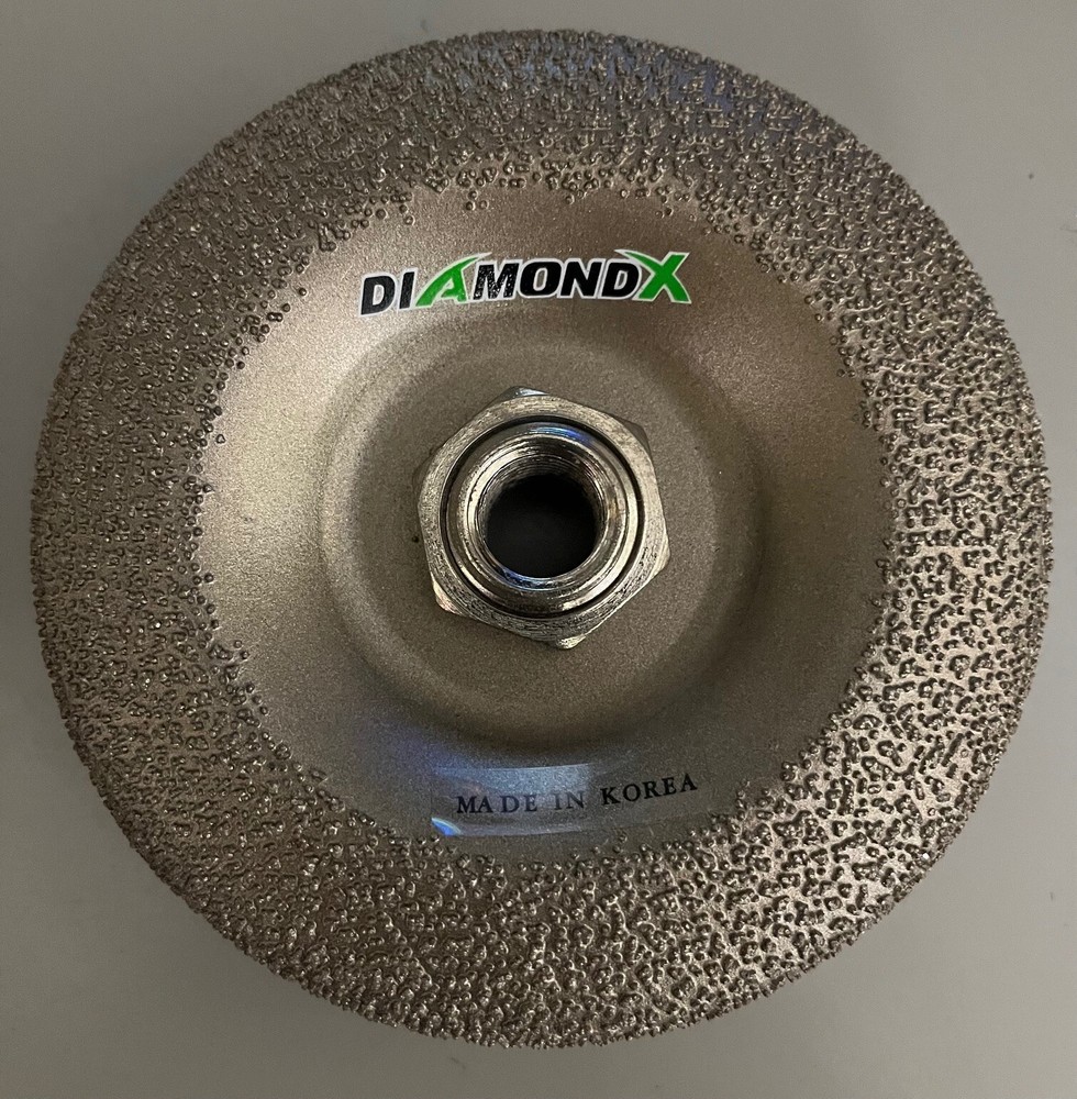Diamond Vantage DXA2920P45H Grinding Wheel,4-1/2In,24,Depressed Ctr