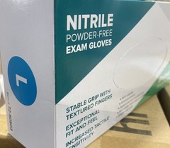 1000 Pcs Blue Nitrile Exam Gloves Large Disposable Powder & Latex Free Quality