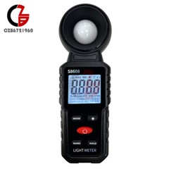 Light Meter Digital Illuminance Meter Luxmeter Luminometer Photometer 200000Lux