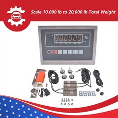 20000Lbs Full Scale Livestock Scale Kit Hogs Goats Alpacas Pigs&Platform Scales
