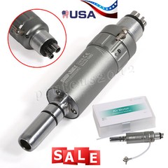 NSK Style Dental Slow Low Speed Handpiece Air Motor E-type 4 Holes Micromotor M4