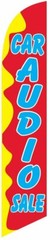 Car Audio Sale Feather Banner Swooper Flag, Replacement Flag Only