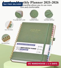 Monthly Planner 2026, 12 Months Hardcover Calendar Planner from January 2026 – D