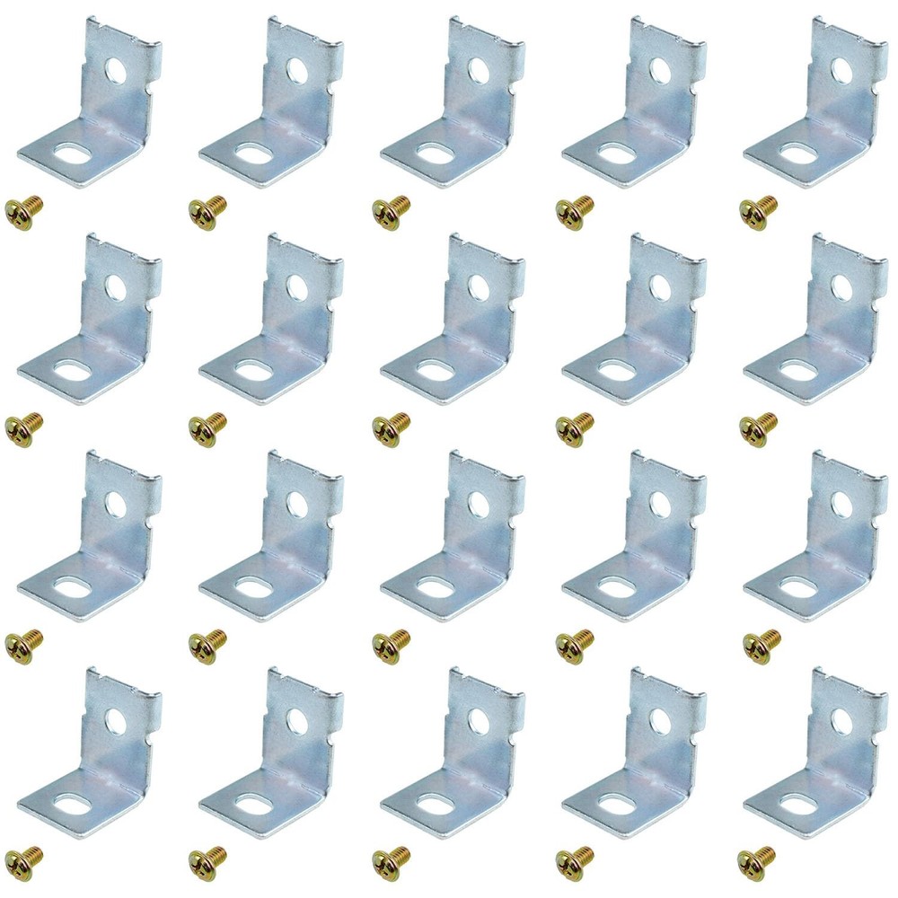 MHS012 Power Supply Fixing Bracket Kit Universal Switching PSU PC Case 20 PCS
