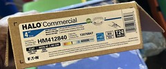 LOT OF 4 PIECES COOPER LIGHTING SOLUTIONS HM412840 1000-2000 Lumens 4000K
