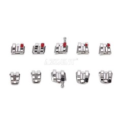 Dental Orthodontic Brackets Braces Mini /Standard Roth /Edgewise /MBT 018 022 AZ