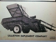 Lilliston 1500 Peanut Combine Parts Manual 15-9-64