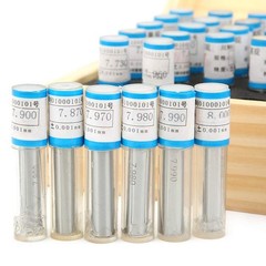 50pcs Metric Bearing Steel Pin Gage Set Precision Kit 0.001mm 7.51-8.000mm 50mm