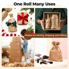 Tera Honeycomb Packing Paper Eco-friendly: 12″x200′ Honeycomb Cushioning Wrap Ro