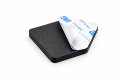 1.5″ Square Silicone Rubber Feet 3/16″ Thick 3M Adhesive Furniture Bumpers
