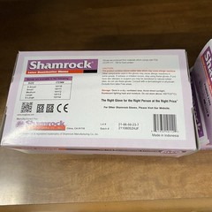 Shamrock Powder Free Examination Latex Gloves 400 PCS Medium