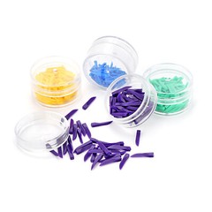 Dental Disposable Wedges Plastic for Dental Fillings Tooth Gap Wedges 4 Colors