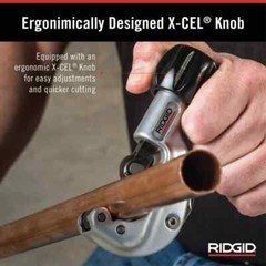 Tubing Cutter 1/8 in. to 1-1/8 in Constant Swing Copper Pipe and Stainless Steel