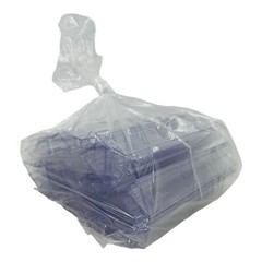 50 Pieces Clear Plastic Label Holder 1.25″H for Wire Fixture up to 0.375″ Thick
