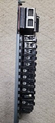 Zinsco/Challenger QFP24 200A 2-Pole Plug-In Circuit Breaker 240V with breakers