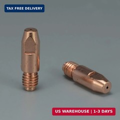 RIVERWELD MIG MAG Contact Tips M8 .045″ 1.2mm 140.0442 Copper Consumables Fit 36