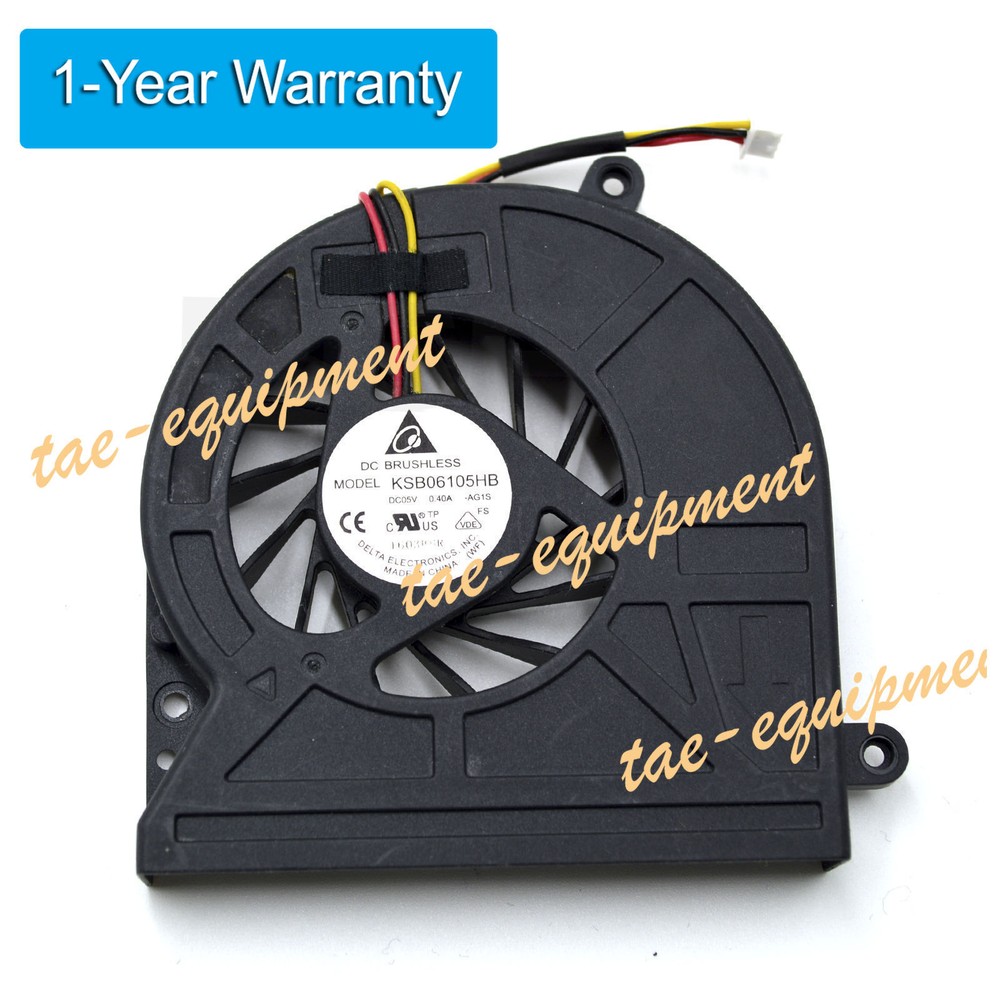Replacement 3 pin CPU cooling fan for Toshiba Satellite C650 C660 MKLG Q