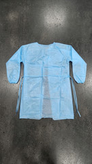 Non Medical Isolation Gown Blue Elastic Cuff XXL Atria CASE of 70 PCS