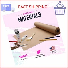 Bryco Goods (Pack of 2) Brown Kraft Packing Paper Rolls – 18″ x 100′ (1200”) – M
