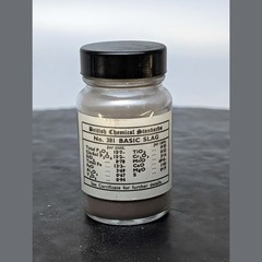 British Chemical Standards 381 Basic Slag+Reference Material Partial Jar â