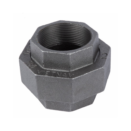 STZ 501563 1-1/2 In. Black Pipe Union – Quantity 4