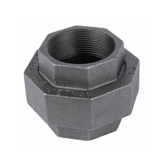 STZ 501563 1-1/2 In. Black Pipe Union – Quantity 4