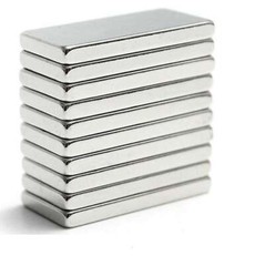 1-100Pcs Magnet N45 Rectangle Strong Block Bar Fridge Rare Earth Neodymium 25mm