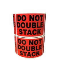 2×3, DO NOT DOUBLE STACK, 500 labels per roll, 1-40 RLS