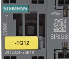 Siemens SIRIUS 3RT2024-2BB40 E:04 power contactor / power contactor -used-