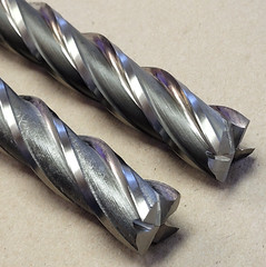 3/4″ X 3/4″ X 4″ HANITA 1125 HSS END MILL LEAD 4.081, 4FL 6-1/4″ OAL | LOT OF 2