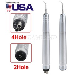 Dental Ultrasonic Air Perio Scaler Handpiece Scaling 2/4-Holes 3 Tips G1 G2 G4