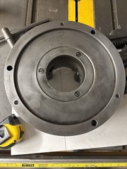 YUASA 10” 3 JAW CHUCK PLAIN BACK Both Sets Of Jaws