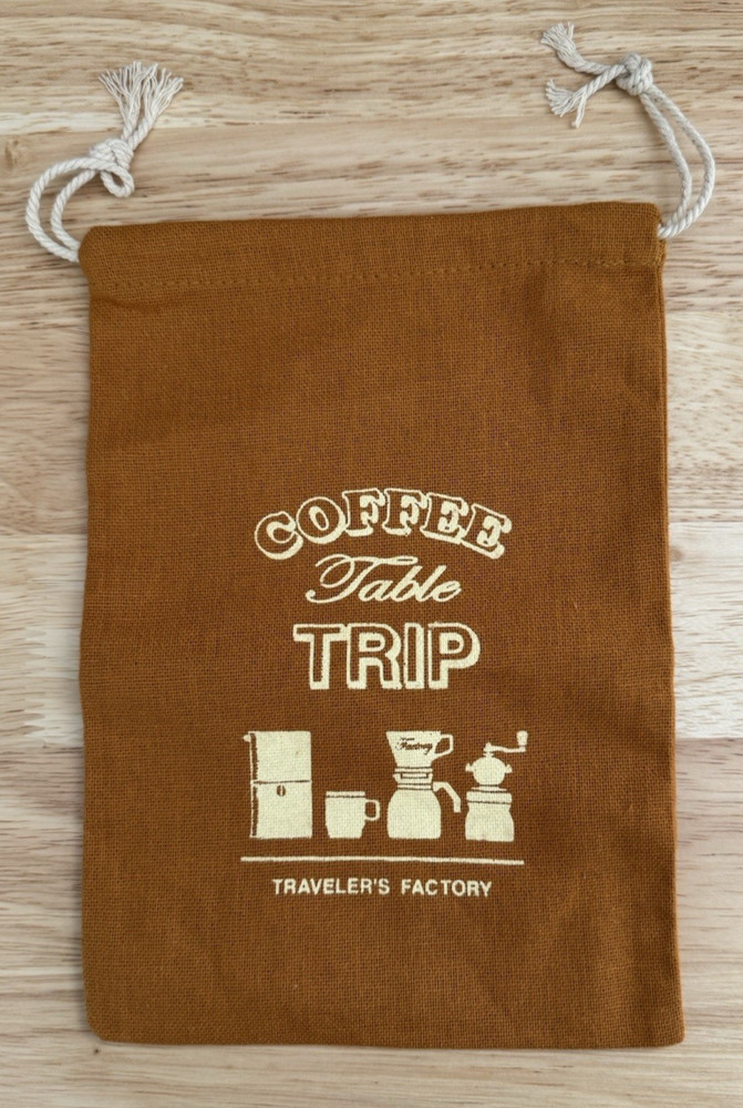 Traveler’s Factory Traveler’s Company Notebook Coffee Table Trip Bag Pouch-NEW