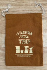 Traveler’s Factory Traveler’s Company Notebook Coffee Table Trip Bag Pouch-NEW