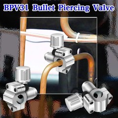 2 Set BPV-31 Refrigerator Puncture Valve Line Tap Piercing Valve for HVAC A/C US
