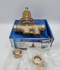 Watts LF25AUB-S-DU-Z3 0960006 Copper FPTxFPT Water Pressure Reducing Valve, 3/4″