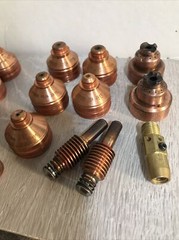 17 American torch tip nozzles Plasma electrode 277122 65a Cutters 30a 100a 200a
