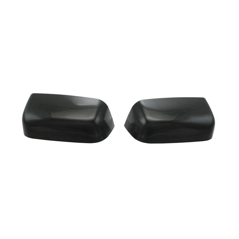 2 Piece Mirror Cap Set Black Smooth Clip-in Paint to Match Ford F150 2015-2017