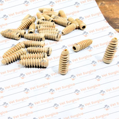 ACL Interference Screw Dia-10mm Length 25mm, 30mm and Screwdriver 11Pcs Set Peek