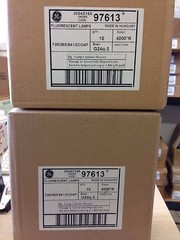 20 PIECES GE 97613 F26DBX/841/ECO4P 26W 4000K 4 PIN G24Q-3 BASE CFL
